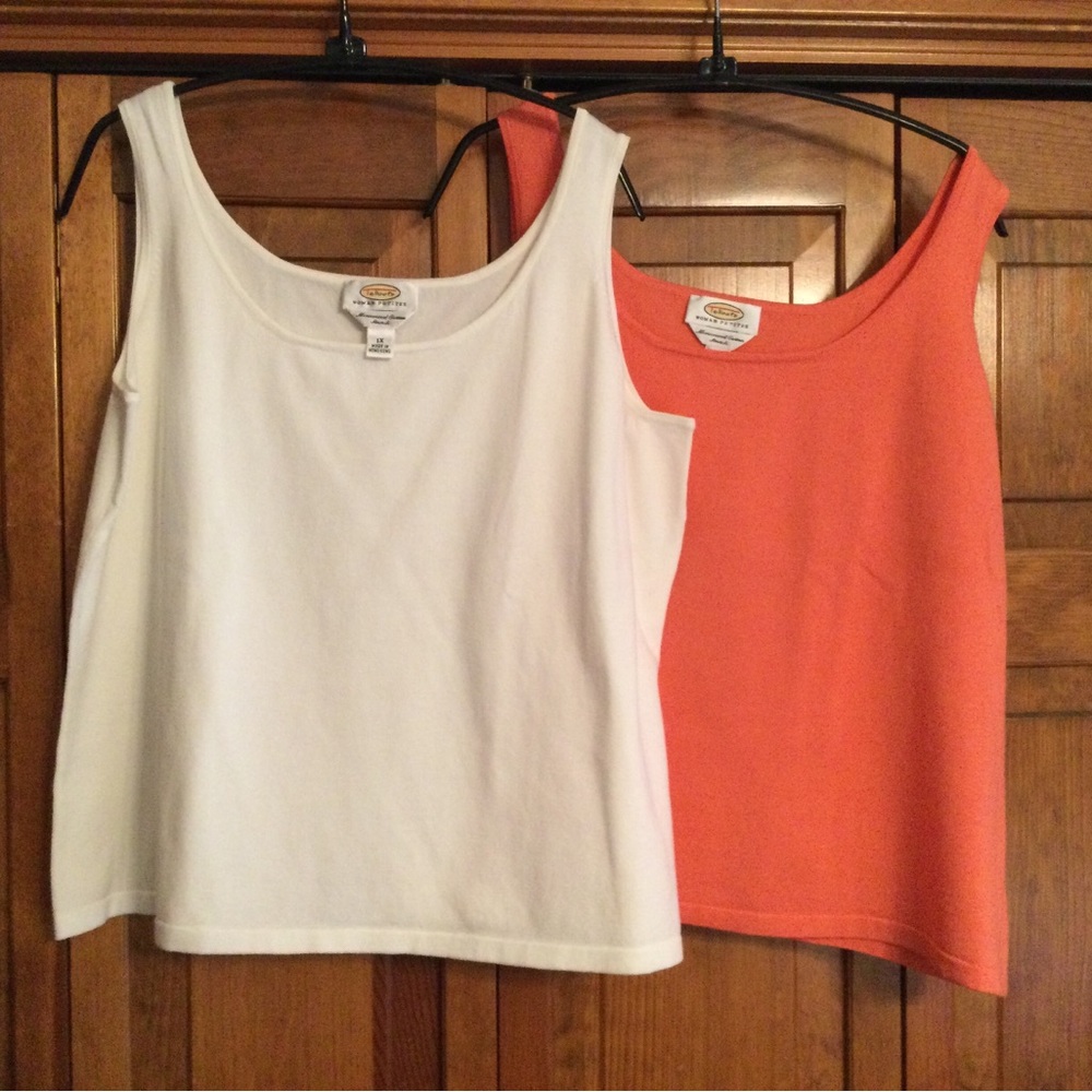 Talbots 2-fer Basics Tanks, size 1XP